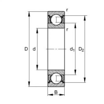 roulements 6226-2Z FAG