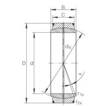 roulements GE850-DO INA