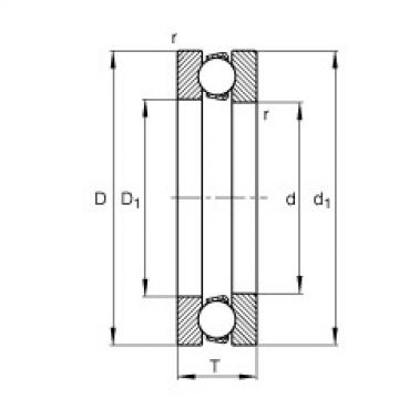 roulements 51410 FAG