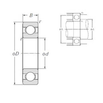 roulements 16040 NTN