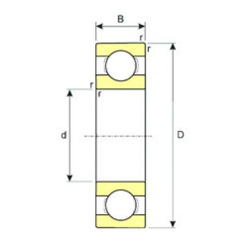 roulements 618/710 MA ISB