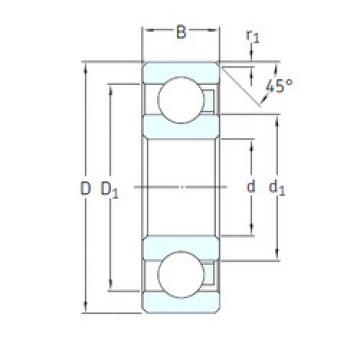 roulements 608/HR22T2 SKF