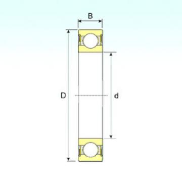 roulements 61919-2RS ISB