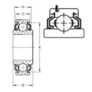 roulements 203KLLG2 Timken