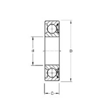 roulements 204P Timken