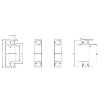 roulements 212-2Z SKF