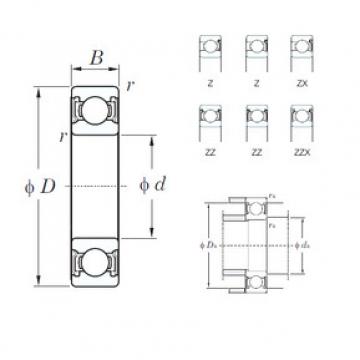 roulements 6036ZZX KOYO