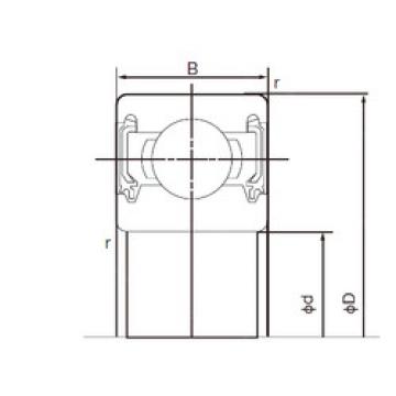 roulements 6218-2NK NACHI