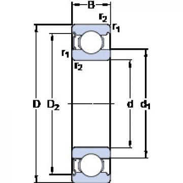 roulements 6013-Z SKF