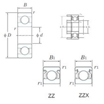 roulements WML4010ZZ KOYO