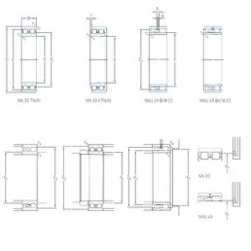 roulements NN 3008 KTN/SP SKF