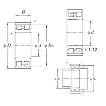 roulements NN3068K KOYO