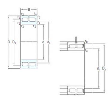 roulements NNC4864CV SKF