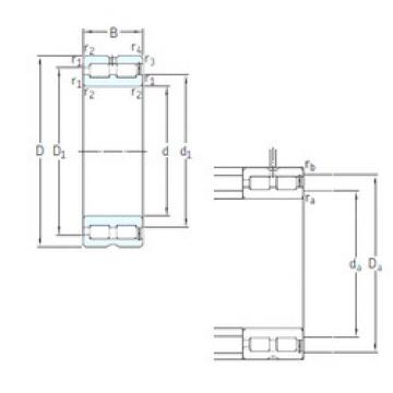 roulements NNCF4834CV SKF