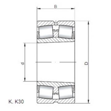 roulements 24122 K30W33 ISO