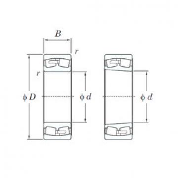 roulements 23976RK KOYO