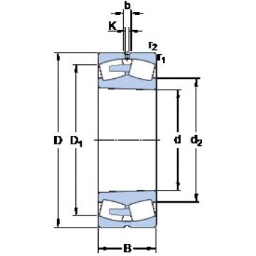 roulements 239/950 CAK/W33 SKF