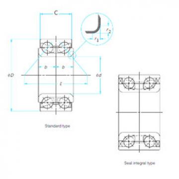 roulements 42BWD02B NSK