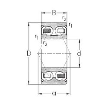 roulements 3308-B-2Z-TV NKE