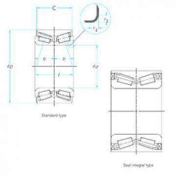 roulements 441442D/Q SKF