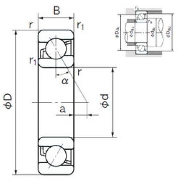 roulements 7205B NACHI