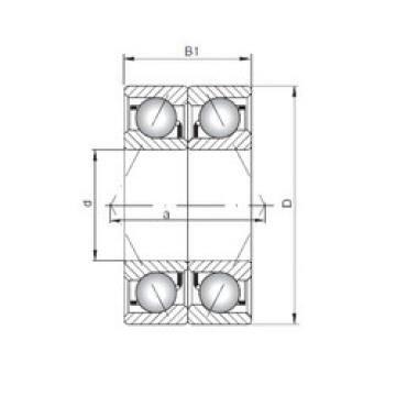 roulements 71906 CDB ISO