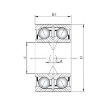 roulements 7218 BDF ISO