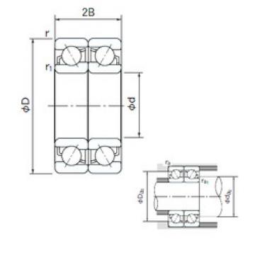 roulements 7309DF NACHI