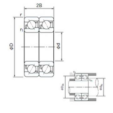 roulements 7301CDT NACHI