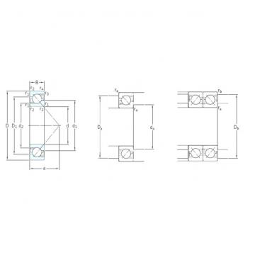 roulements 7207BECBP SKF