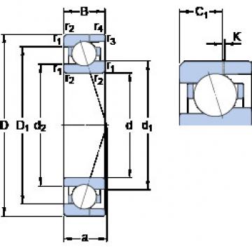 roulements 71904 CE/P4AH SKF