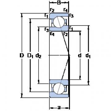 roulements 71912 CE/HCP4A SKF