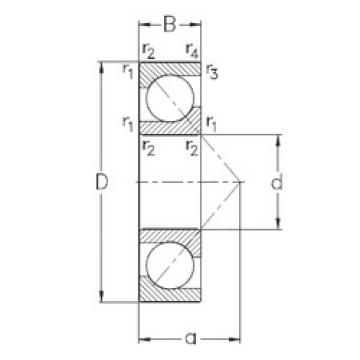 roulements 7328-BCB-MP NKE