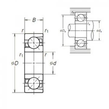 roulements 7307BEA NSK