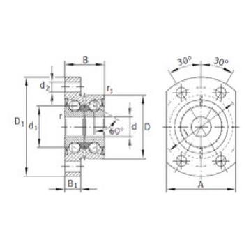 roulements ZKLFA0640-2Z INA