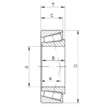 roulements 33225/33462 ISO