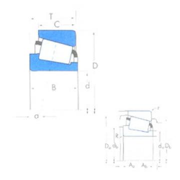 roulements 3382/3331 Timken