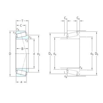 roulements 368A/362X/Q SKF