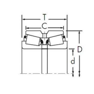 roulements 71432/71751D+X1S-71432 Timken