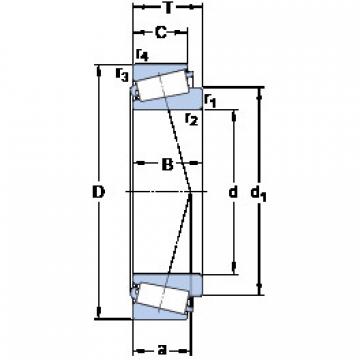 roulements 33024 SKF