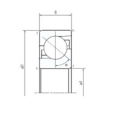 roulements 30TAF07 NACHI