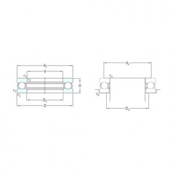 roulements 51224 SKF