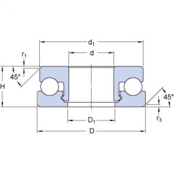 roulements 51201 V/HR22T2 SKF