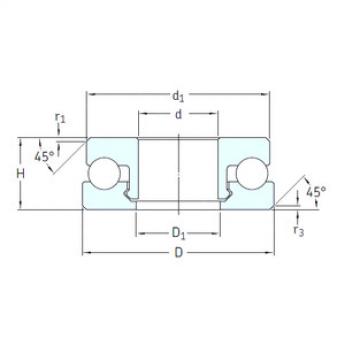 roulements 51107V/HR11Q1 SKF