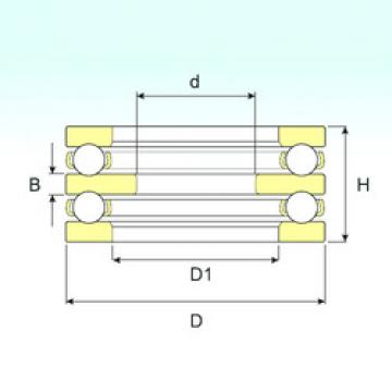 roulements 52316 ISB