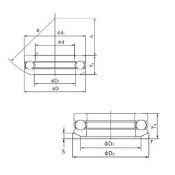 roulements 53268U NACHI