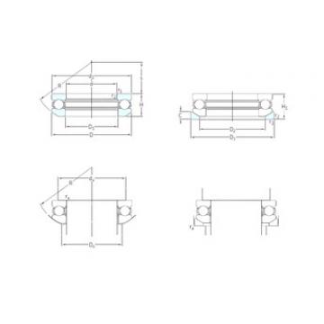 roulements 53317+U317 SKF