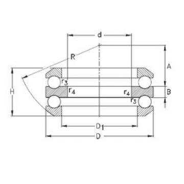 roulements 54305 NKE