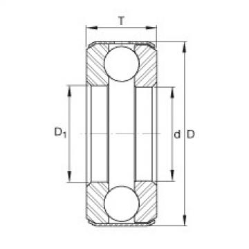 roulements D39-1/2 INA