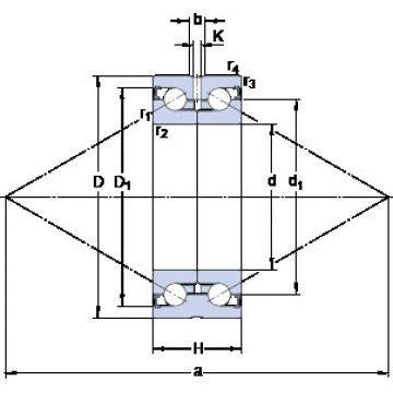 roulements BEAS 017047-2RZ SKF